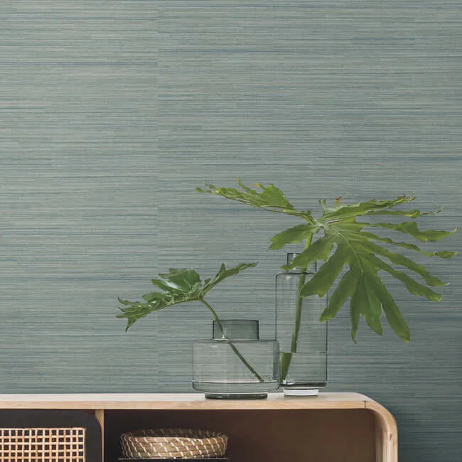 York Wallcoverings Trousseau - Aqua Wallpaper | Buy Online York Wallcoverings Trousseau wallpaper, color Aqua, SKU 200-14