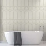 York Wallcoverings Arches wallpaper, color Beige & Pearl, SKU MN1831