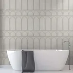 York Wallcoverings Arches wallpaper, color Grey & Pearl, SKU MN1832