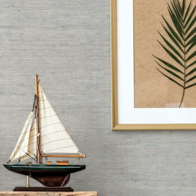 York Wallcoverings Arrowroot wallpaper, color Light Blue, SKU CV4402