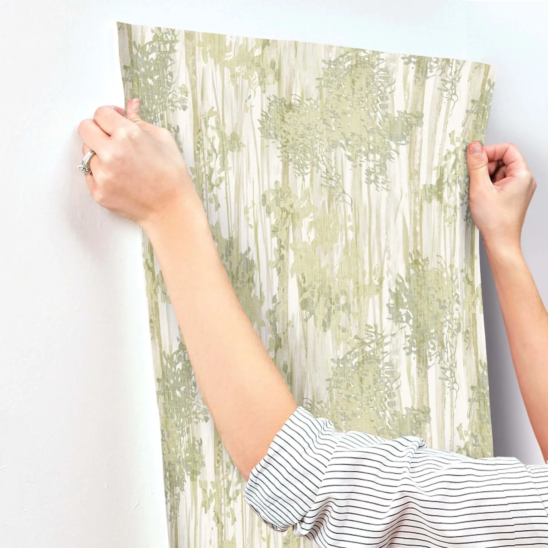 York Wallcoverings Aspen Grove - Green Wallpaper | Buy Online York Wallcoverings Aspen Grove wallpaper, color Green, SKU GN2601
