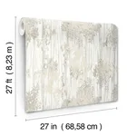 York Wallcoverings Aspen Grove - Grey Wallpaper | Buy Online York Wallcoverings Aspen Grove wallpaper, color Grey, SKU GN2603