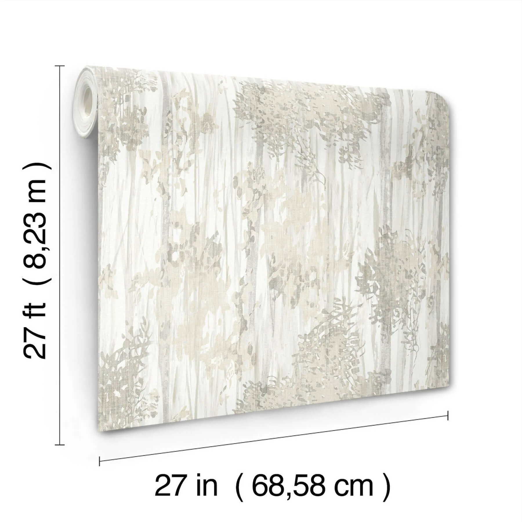 York Wallcoverings Aspen Grove - Grey Wallpaper | Buy Online York Wallcoverings Aspen Grove wallpaper, color Grey, SKU GN2603