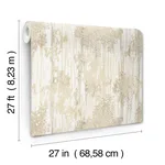 York Wallcoverings Aspen Grove - Sand Wallpaper | Buy Online York Wallcoverings Aspen Grove wallpaper, color Sand, SKU GN2604
