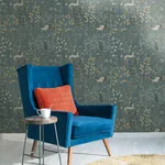 York Wallcoverings Aspen - Teal & Brown Wallpaper | Buy Online York Wallcoverings Aspen wallpaper, color Teal & Brown, SKU LL4786