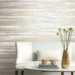 York Wallcoverings Atmosphere - Grey & Gold Wallpaper | Buy Online York Wallcoverings Atmosphere wallpaper, color Grey & Gold, SKU NW3540