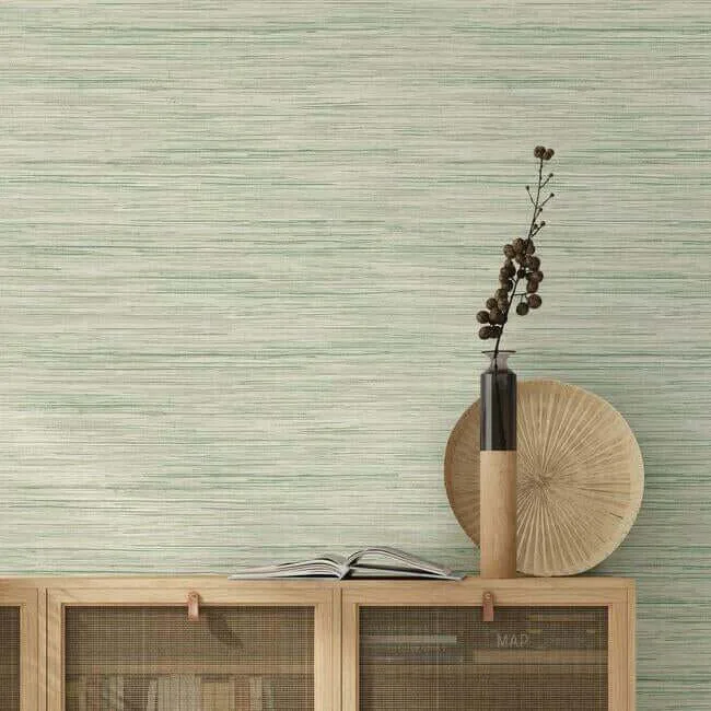 York Wallcoverings Bahiagrass wallpaper, color Green, SKU CV4413