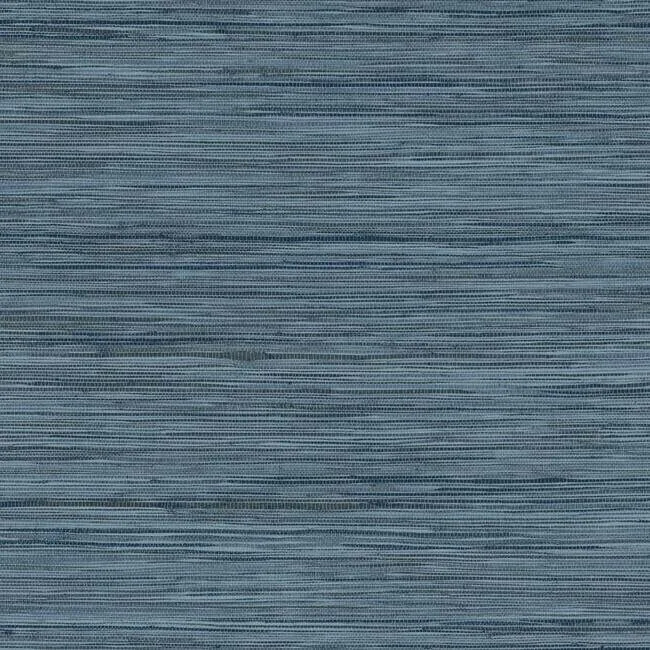 York Wallcoverings Bahia Grass wallpaper, color Navy, SKU PSW1136RL