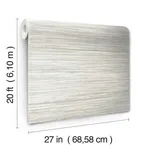 York Wallcoverings Bahia Grass wallpaper, color Off White, SKU PSW1137RL
