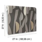 York Wallcoverings Balance - Carbon & Graphite Wallpaper | Buy Online York Wallcoverings Balance wallpaper, color Carbon & Graphite, SKU ZM2826