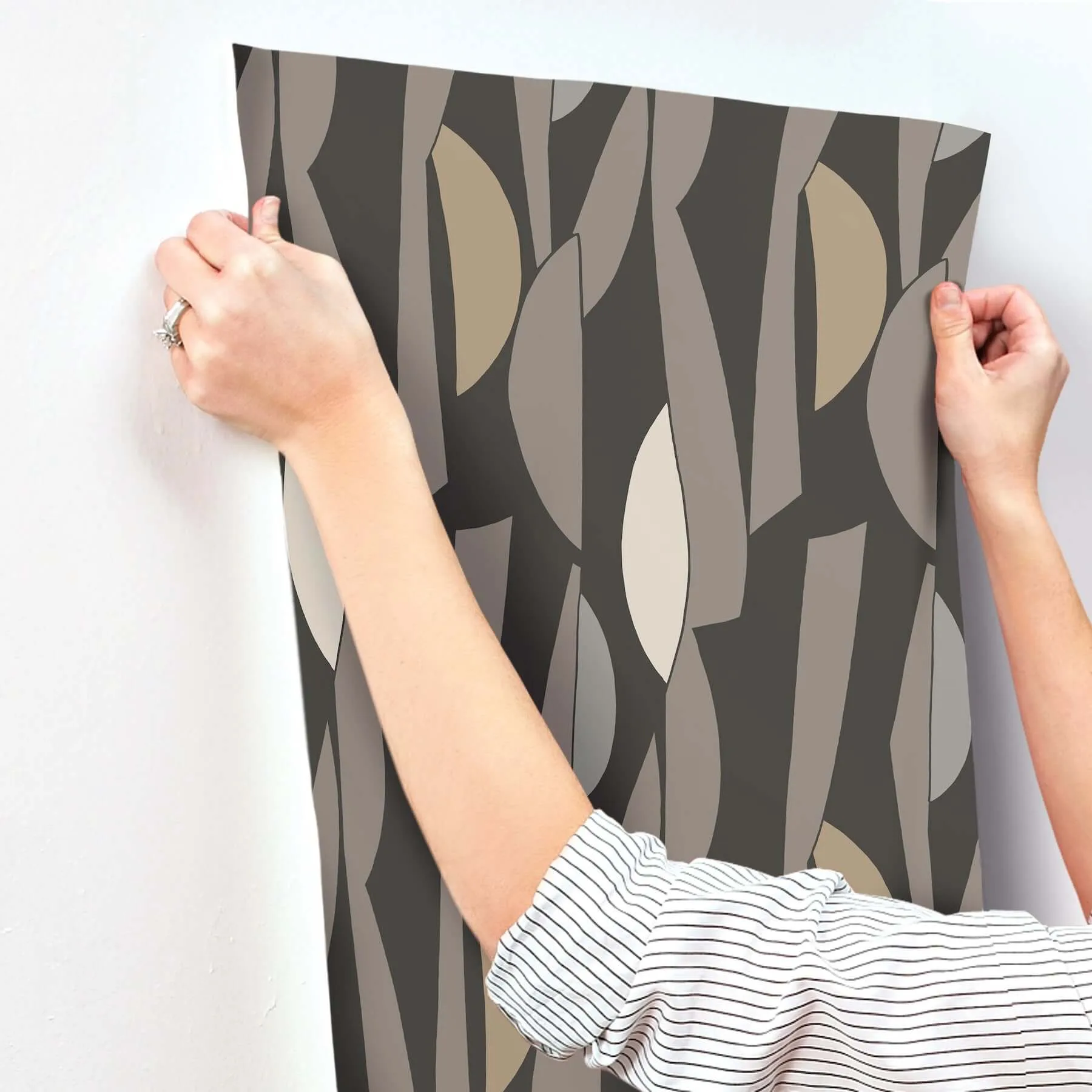 York Wallcoverings Balance - Carbon & Graphite Wallpaper | Buy Online York Wallcoverings Balance wallpaper, color Carbon & Graphite, SKU ZM2826