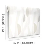 York Wallcoverings Balance wallpaper, color Gesso, SKU ZM2824