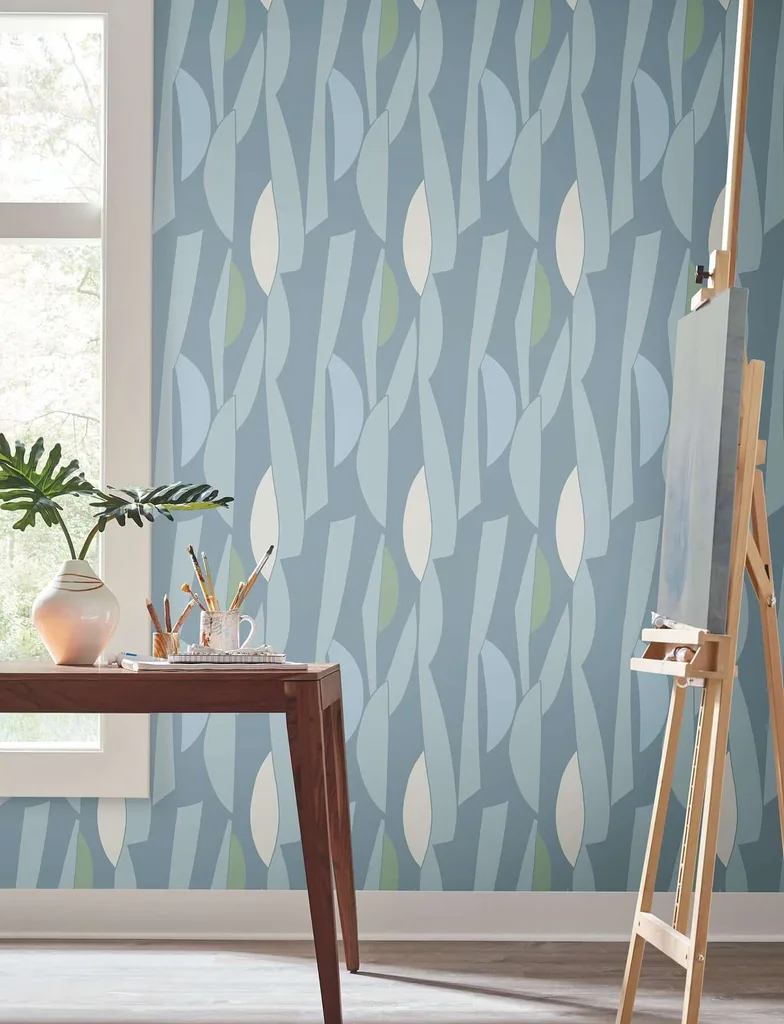 York Wallcoverings Balance wallpaper, color Mineral, SKU ZM2823