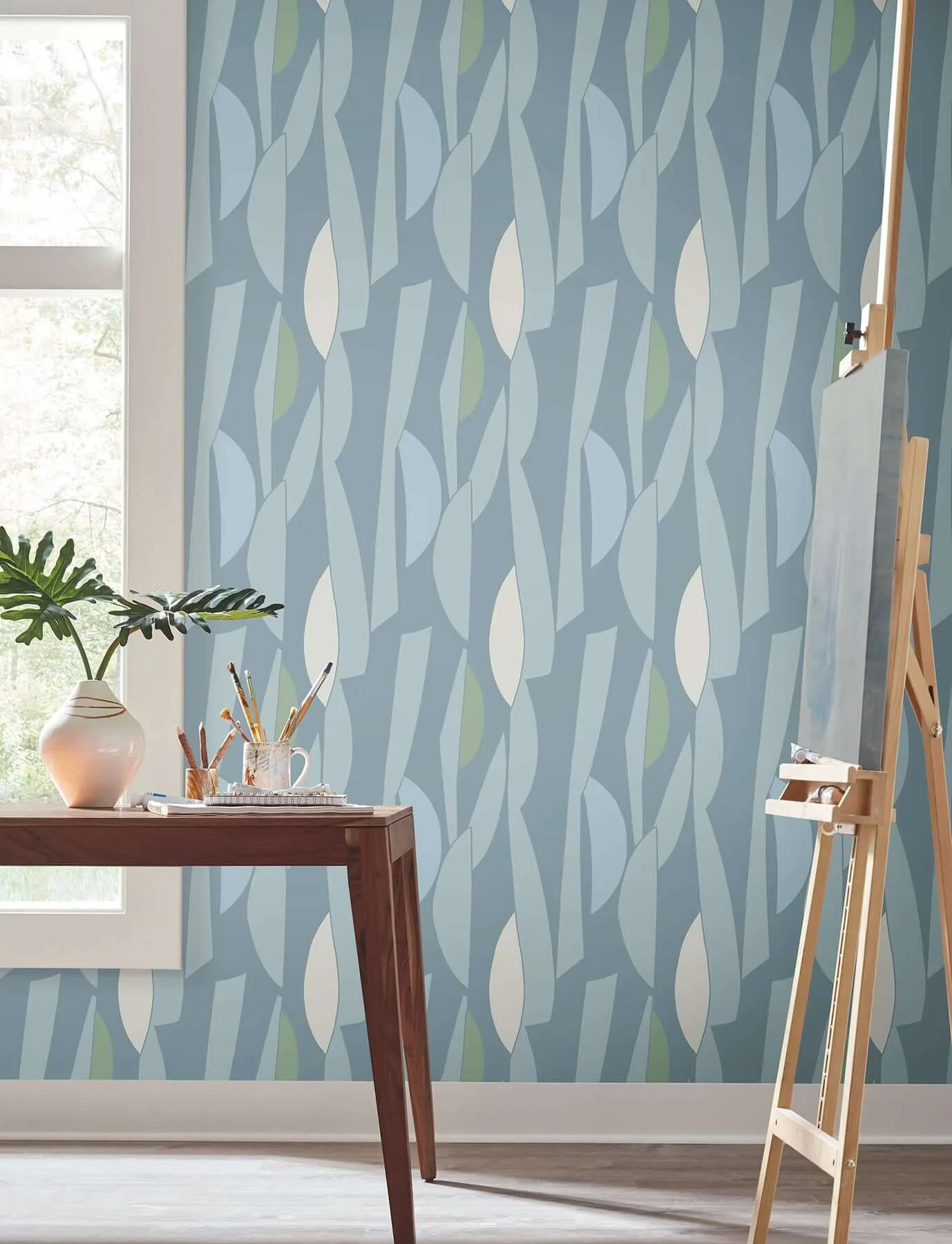 York Wallcoverings Balance wallpaper, color Mineral, SKU ZM2823