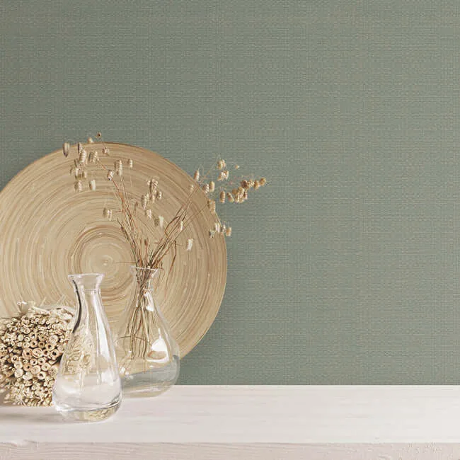 York Wallcoverings Bali Basketweave - Sage Wallpaper | Buy Online York Wallcoverings Bali Basketweave wallpaper, color Sage, SKU SI24922