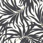 York Wallcoverings Bali Leaves - Black Wallpaper | Buy Online York Wallcoverings Bali Leaves wallpaper, color Black, SKU PSW1029RL
