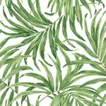 York Wallcoverings Bali Leaves wallpaper, color Yellow & Tan, SKU AT7050