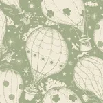 York Wallcoverings Ballongerna - Green Wallpaper | Buy Online York Wallcoverings Ballongerna wallpaper, color Green, SKU MB29004