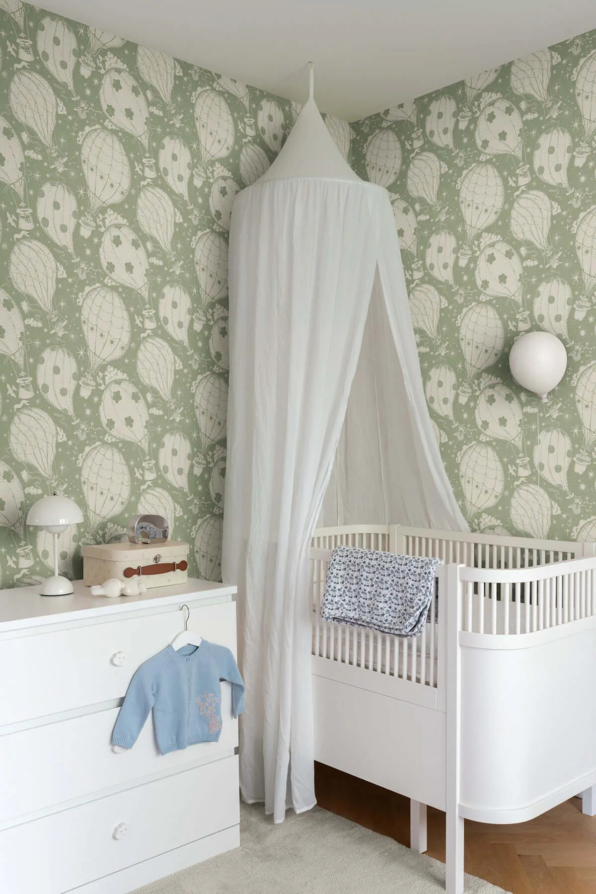 York Wallcoverings Ballongerna wallpaper, color Green, SKU MB29004