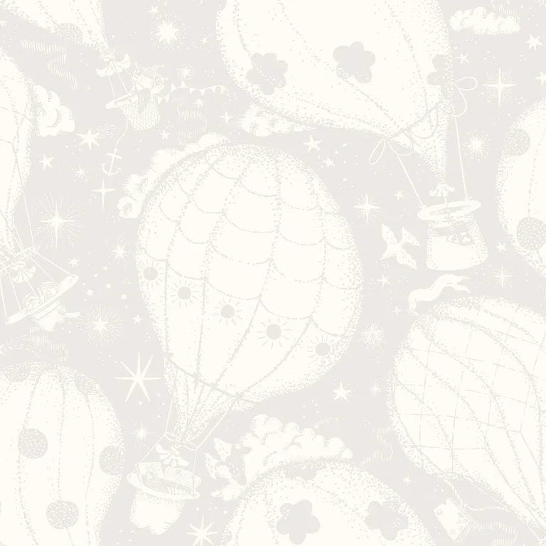 York Wallcoverings Ballongerna wallpaper, color Grey, SKU MB29001