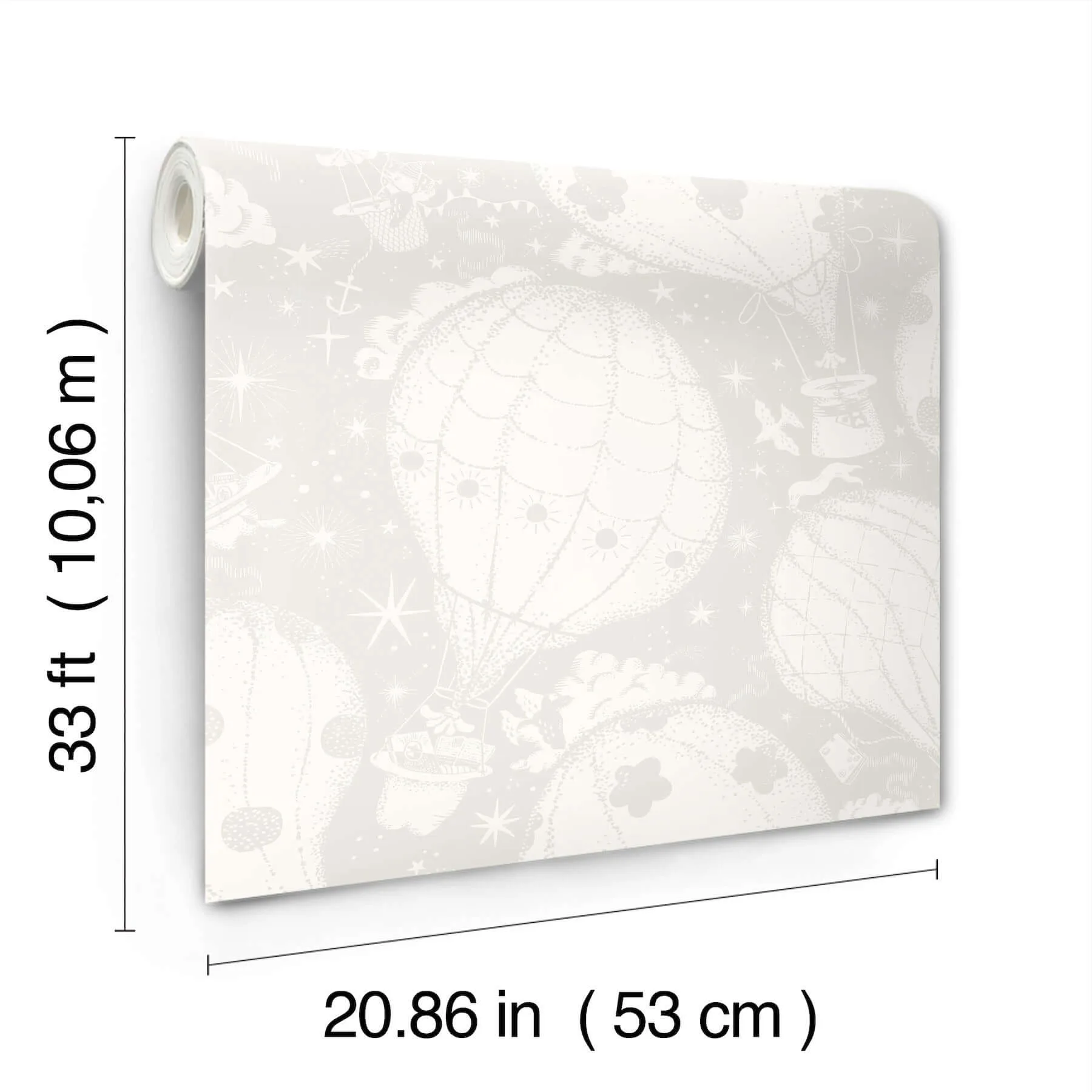 York Wallcoverings Ballongerna - Grey Wallpaper | Buy Online York Wallcoverings Ballongerna wallpaper, color Grey, SKU MB29001