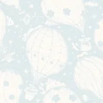 York Wallcoverings Ballongerna - Light Blue Wallpaper | Buy Online York Wallcoverings Ballongerna wallpaper, color Light Blue, SKU MB29005