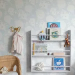 York Wallcoverings Ballongerna - Light Blue Wallpaper | Buy Online York Wallcoverings Ballongerna wallpaper, color Light Blue, SKU MB29005
