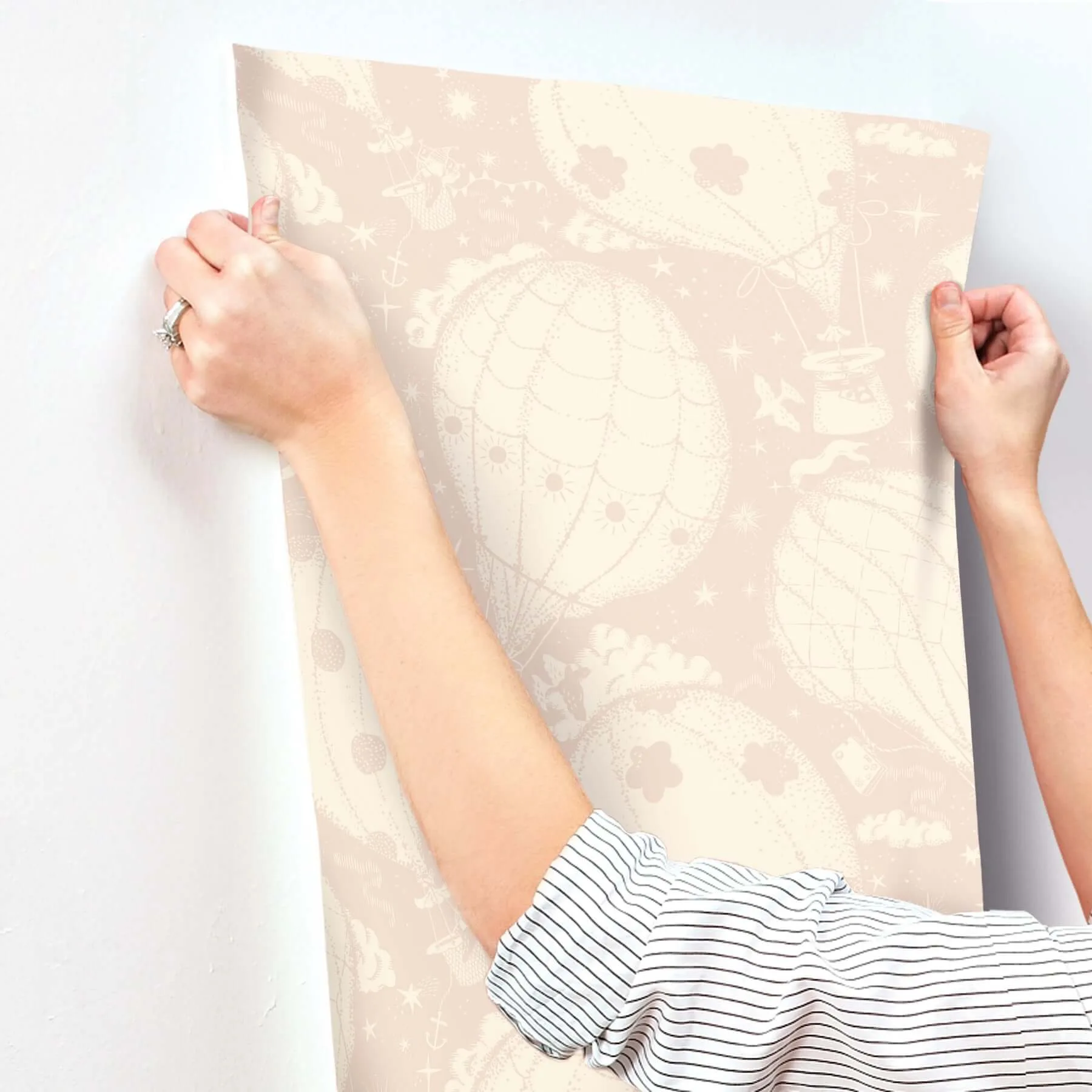 York Wallcoverings Ballongerna - Pink Wallpaper | Buy Online York Wallcoverings Ballongerna wallpaper, color Pink, SKU MB29003
