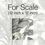 York Wallcoverings Banana Leaf - White & Black Wallpaper | Buy Online York Wallcoverings Banana Leaf wallpaper, color White & Black, SKU PSW1037RL