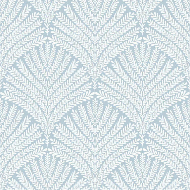 York Wallcoverings Beachcomber wallpaper, color Blue & White, SKU MN1870
