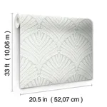 York Wallcoverings Beachcomber - Green & White Wallpaper | Buy Online York Wallcoverings Beachcomber wallpaper, color Green & White, SKU MN1871