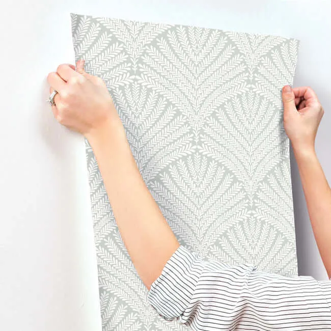 York Wallcoverings Beachcomber - Green & White Wallpaper | Buy Online York Wallcoverings Beachcomber wallpaper, color Green & White, SKU MN1871