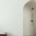 York Wallcoverings Beachcomber - Green & White Wallpaper | Buy Online York Wallcoverings Beachcomber wallpaper, color Green & White, SKU MN1871