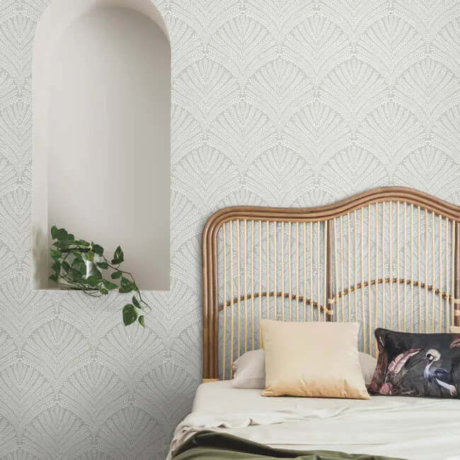 York Wallcoverings Beachcomber - Green & White Wallpaper | Buy Online York Wallcoverings Beachcomber wallpaper, color Green & White, SKU MN1871