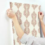York Wallcoverings Broadsands Botanica - Coral Wallpaper | Buy Online York Wallcoverings Broadsands Botanica wallpaper, color Coral, SKU CV4426