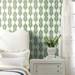York Wallcoverings Broadsands Botanica - Green Wallpaper | Buy Online York Wallcoverings Broadsands Botanica wallpaper, color Green, SKU PSW1148RL