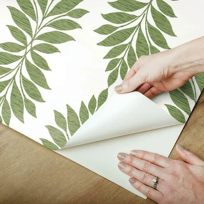 York Wallcoverings Broadsands Botanica - Green Wallpaper | Buy Online York Wallcoverings Broadsands Botanica wallpaper, color Green, SKU PSW1148RL