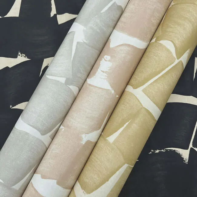 York Wallcoverings Brushed Ink - Black Wallpaper | Buy Online York Wallcoverings Brushed Ink wallpaper, color Black, SKU OI0651