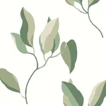 York Wallcoverings Brushwork Branches - Leaf Green Wallpaper | Buy Online York Wallcoverings Brushwork Branches wallpaper, color Leaf Green, SKU ZM2872