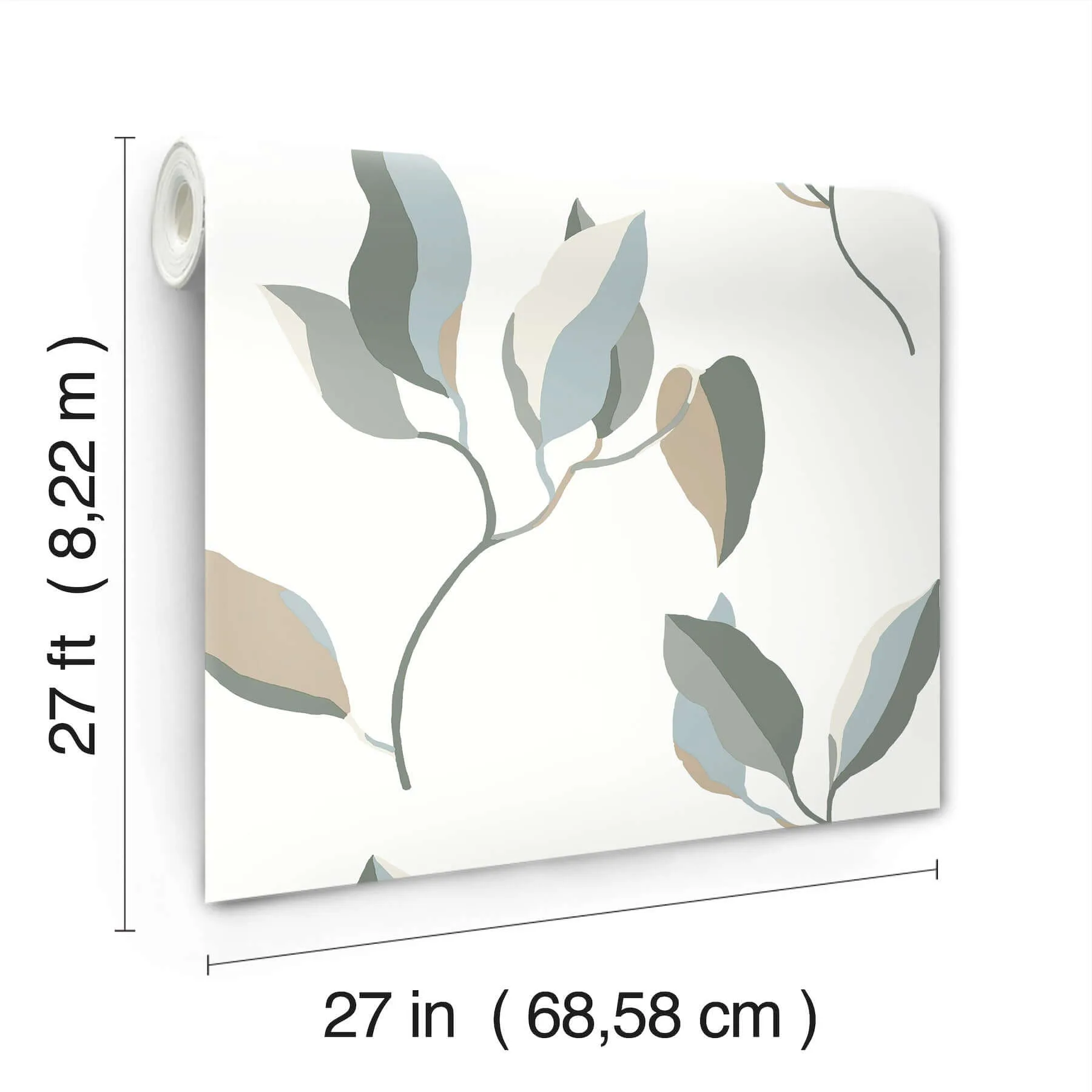 York Wallcoverings Brushwork Branches - Mineral & Olive Wallpaper | Buy Online York Wallcoverings Brushwork Branches wallpaper, color Mineral & Olive, SKU ZM2873