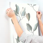 York Wallcoverings Brushwork Branches - Mineral & Olive Wallpaper | Buy Online York Wallcoverings Brushwork Branches wallpaper, color Mineral & Olive, SKU ZM2873