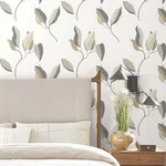 York Wallcoverings Brushwork Branches - Neutral & Gold Wallpaper | Buy Online York Wallcoverings Brushwork Branches wallpaper, color Neutral & Gold, SKU ZM2876