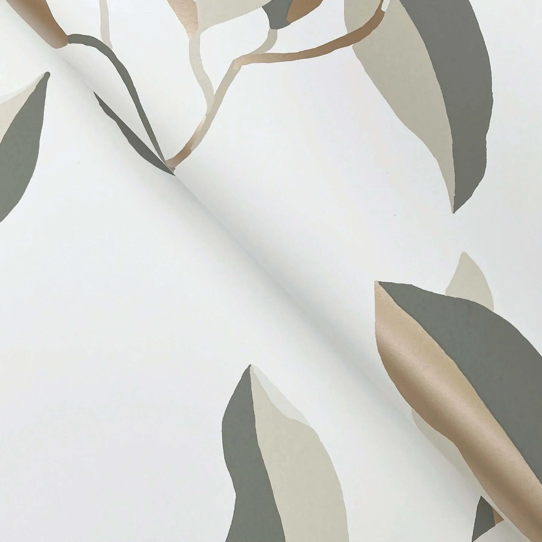 York Wallcoverings Brushwork Branches - Neutral & Gold Wallpaper | Buy Online York Wallcoverings Brushwork Branches wallpaper, color Neutral & Gold, SKU ZM2876