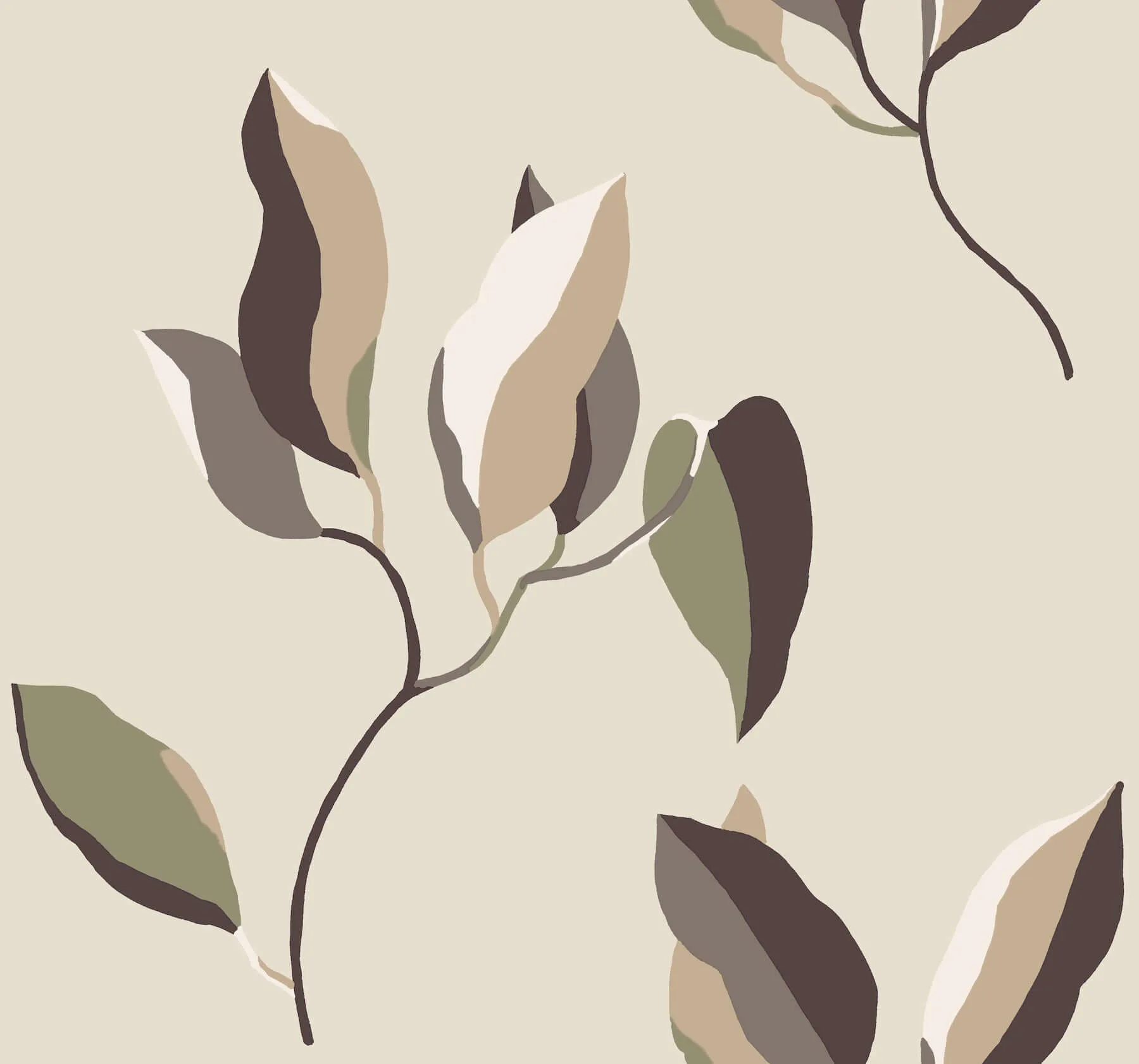 York Wallcoverings Brushwork Branches wallpaper, color Violet, SKU ZM2875