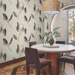 York Wallcoverings Brushwork Branches wallpaper, color Violet, SKU ZM2875