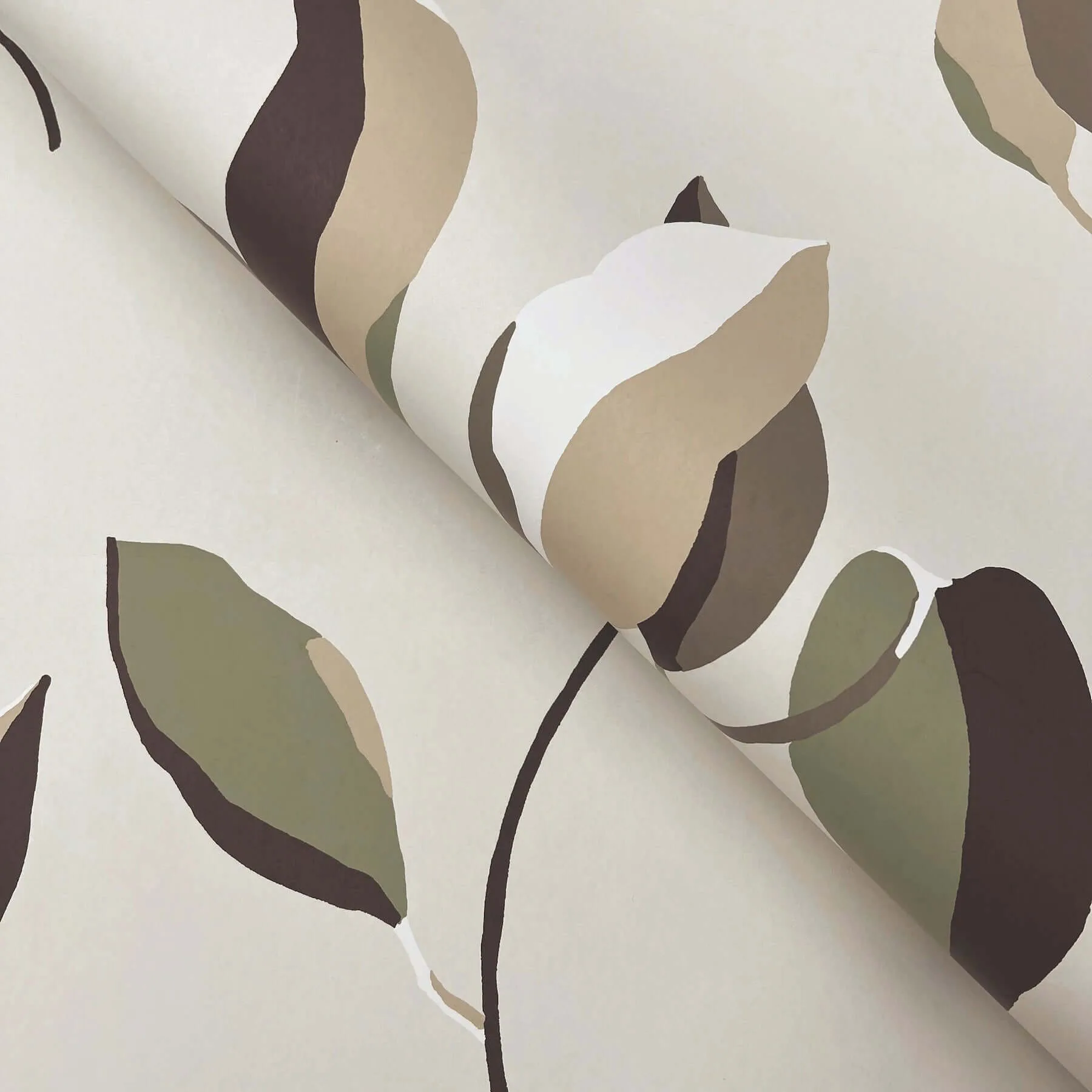 York Wallcoverings Brushwork Branches wallpaper, color Violet, SKU ZM2875