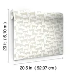 York Wallcoverings Cat Tails - Beige Wallpaper | Buy Online York Wallcoverings Cat Tails wallpaper, color Beige, SKU PSW1341RL