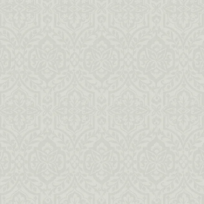 York Wallcoverings Cathedral Damask wallpaper, color Grey, SKU DM5036