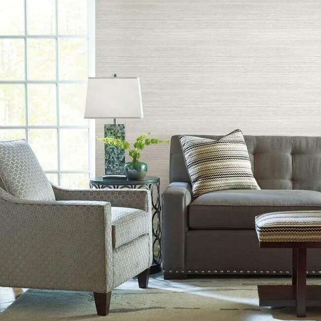 York Wallcoverings Cattail Weave - White Wallpaper | Buy Online York Wallcoverings Cattail Weave wallpaper, color White, SKU PSW1279RL
