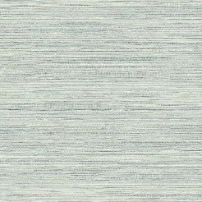 York Wallcoverings Cattail Weave wallpaper, color Blue, SKU PSW1281RL